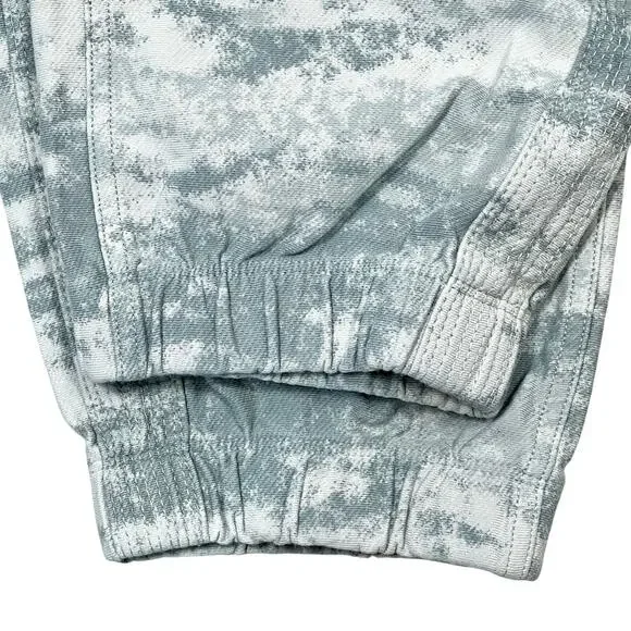 Athleta Farallon Jogger Pants Women's XL Fog Gray Green Camo Athletic Running - Picture 6 of 13